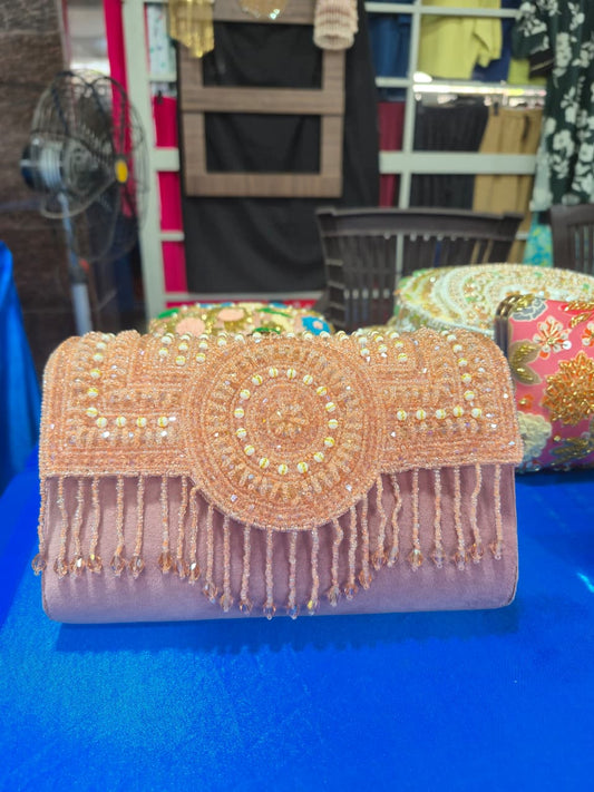 Inaara Pink Box Bag