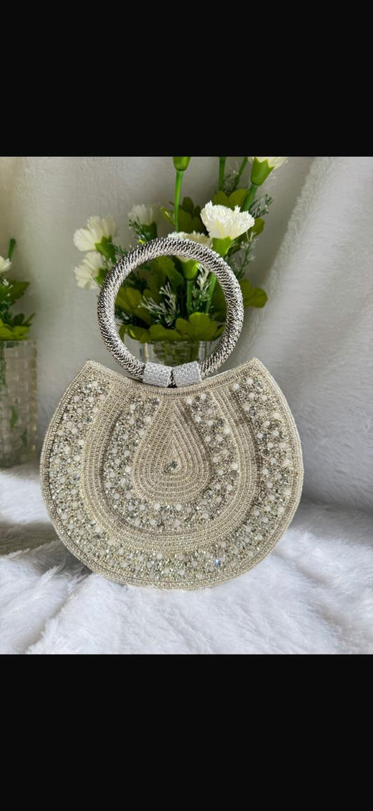 Crystal Aura Evening Bag